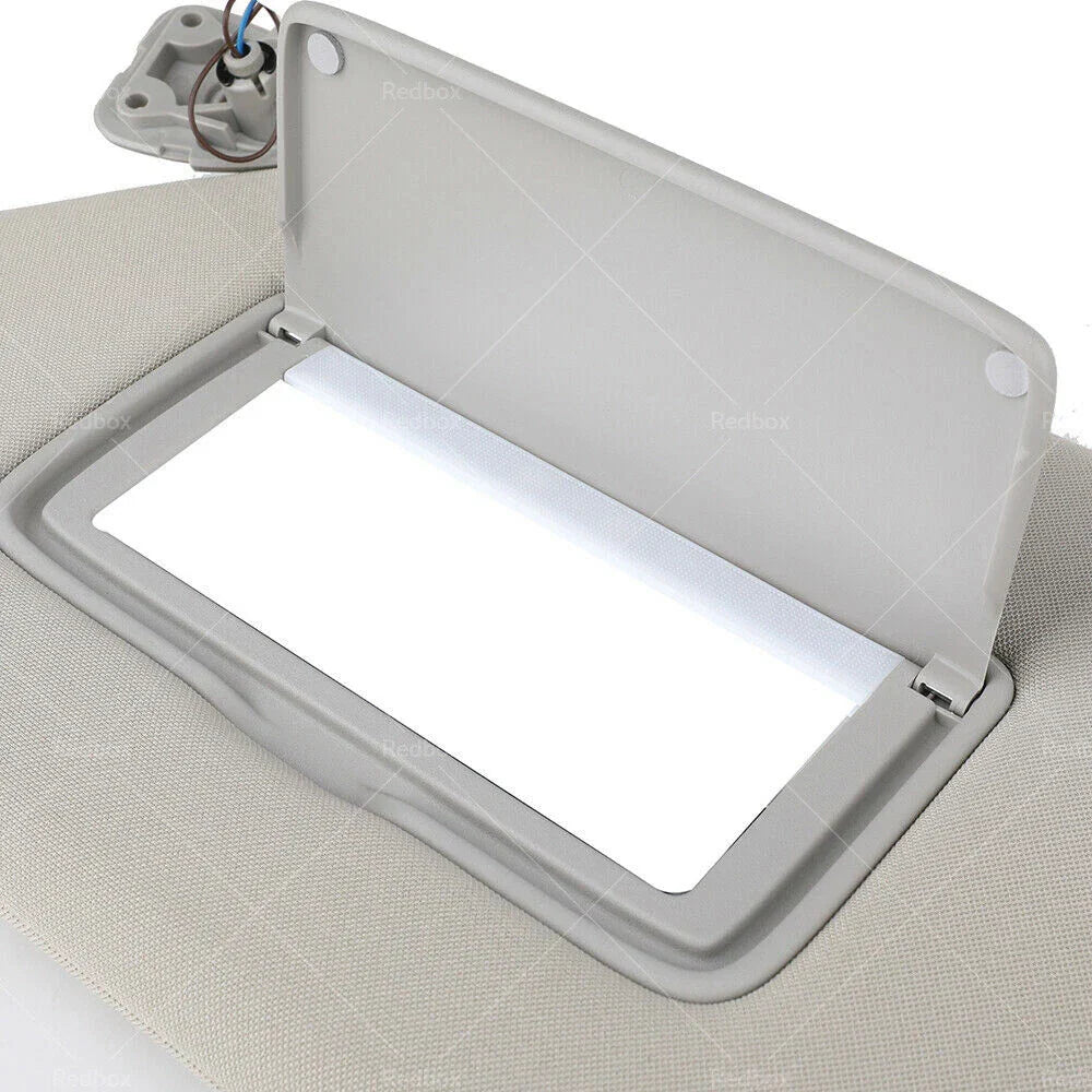 Grey Left Interior Sun Visor for Nissan Pathfinder (2013-2018)