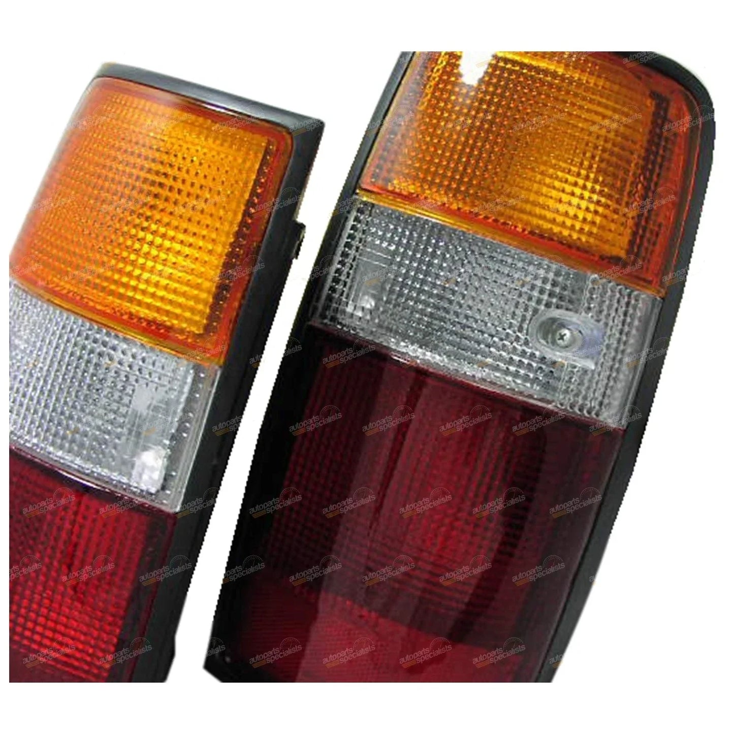 LH+RH Tail Lights / Pair / for Toyota Landcruiser 80 Series (1990–1997)