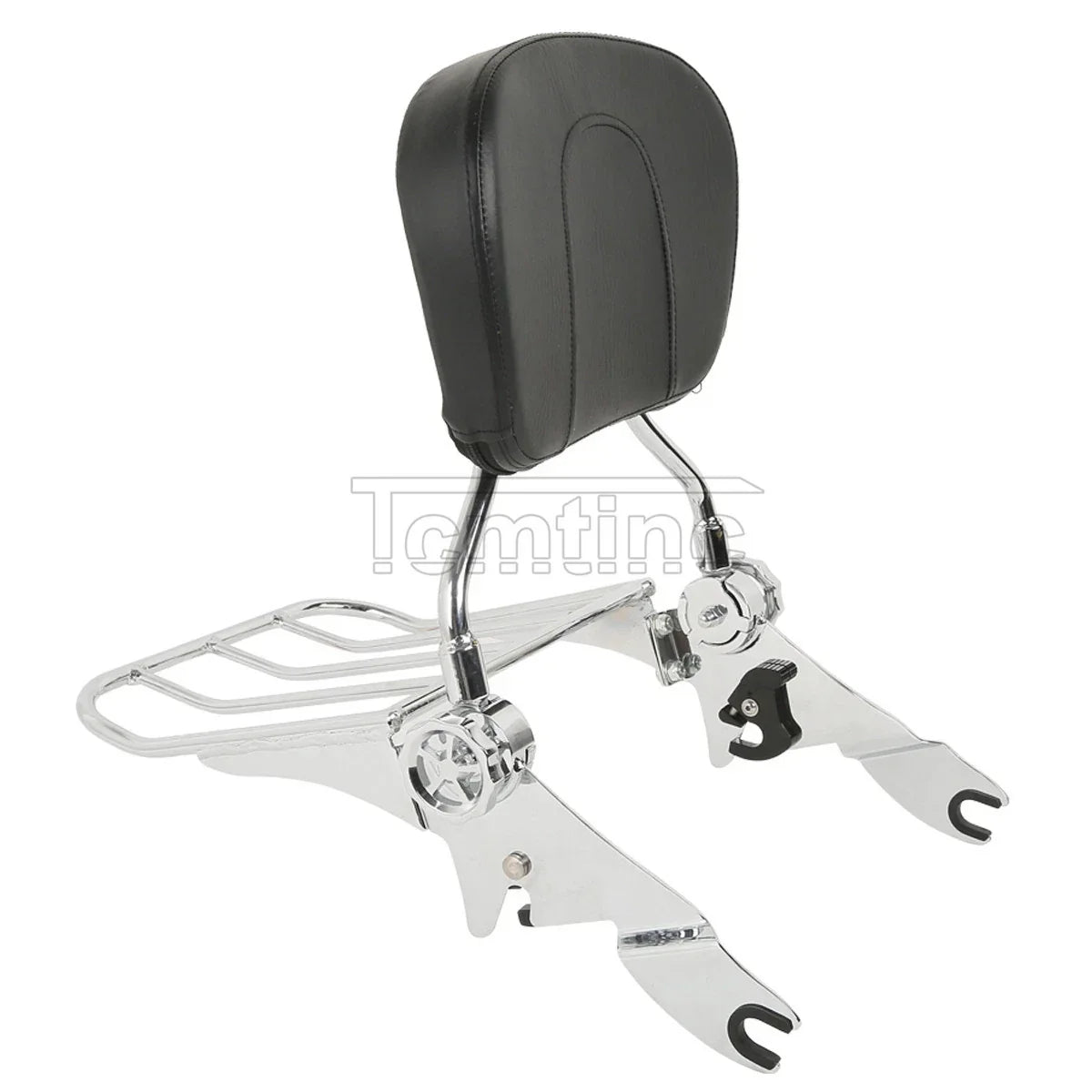 Backrest Sissy Bar Luggage Rack for Harley Touring Street Glide (2009-2025)