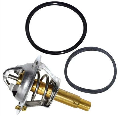 Engine Coolant Thermostat + Seal O-Ring for Benz C180 C230 (2001-2007)