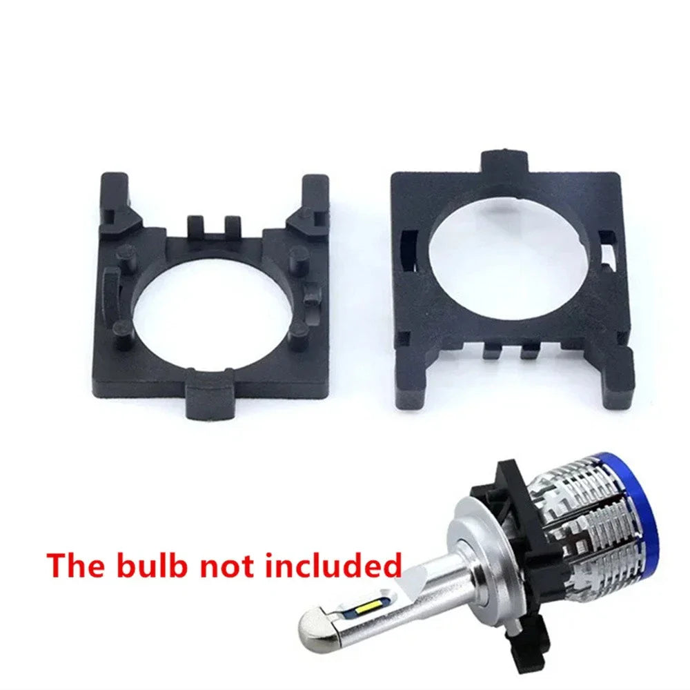 H7 LED Headlight Adapter Base for Ford Focus Fiesta Mondeo (2005-2018)
