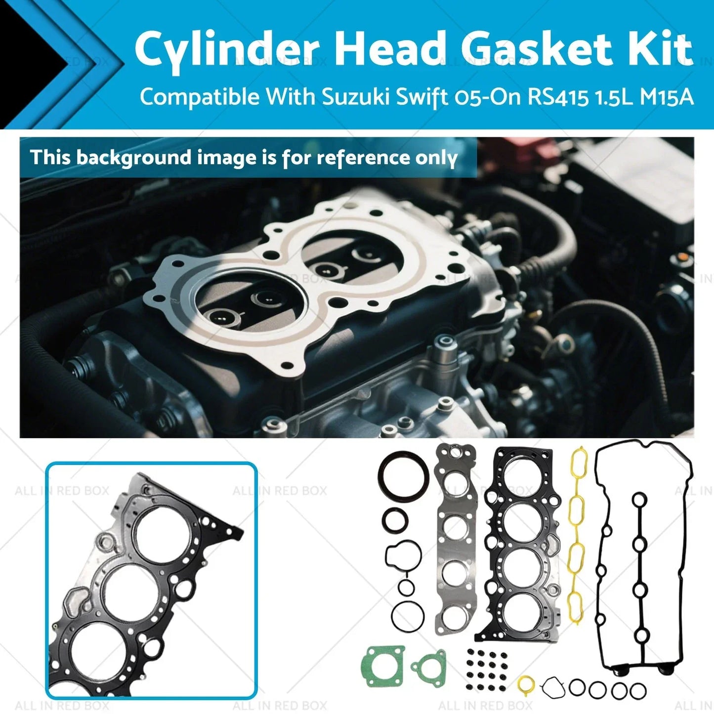 Cylinder Head Gasket Kit for Suzuki Swift (2005-On)