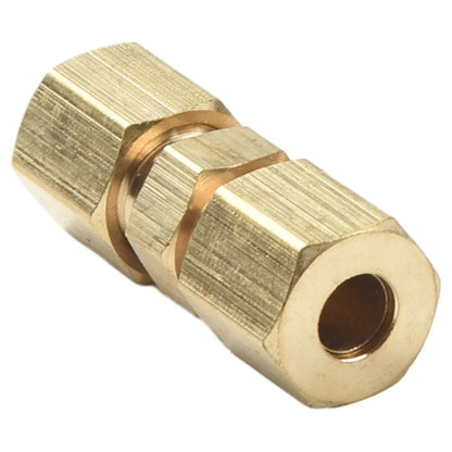 3/16 Inch Brass Inverted Flare Union Compression Fitting, 5 x Set for Vehicle