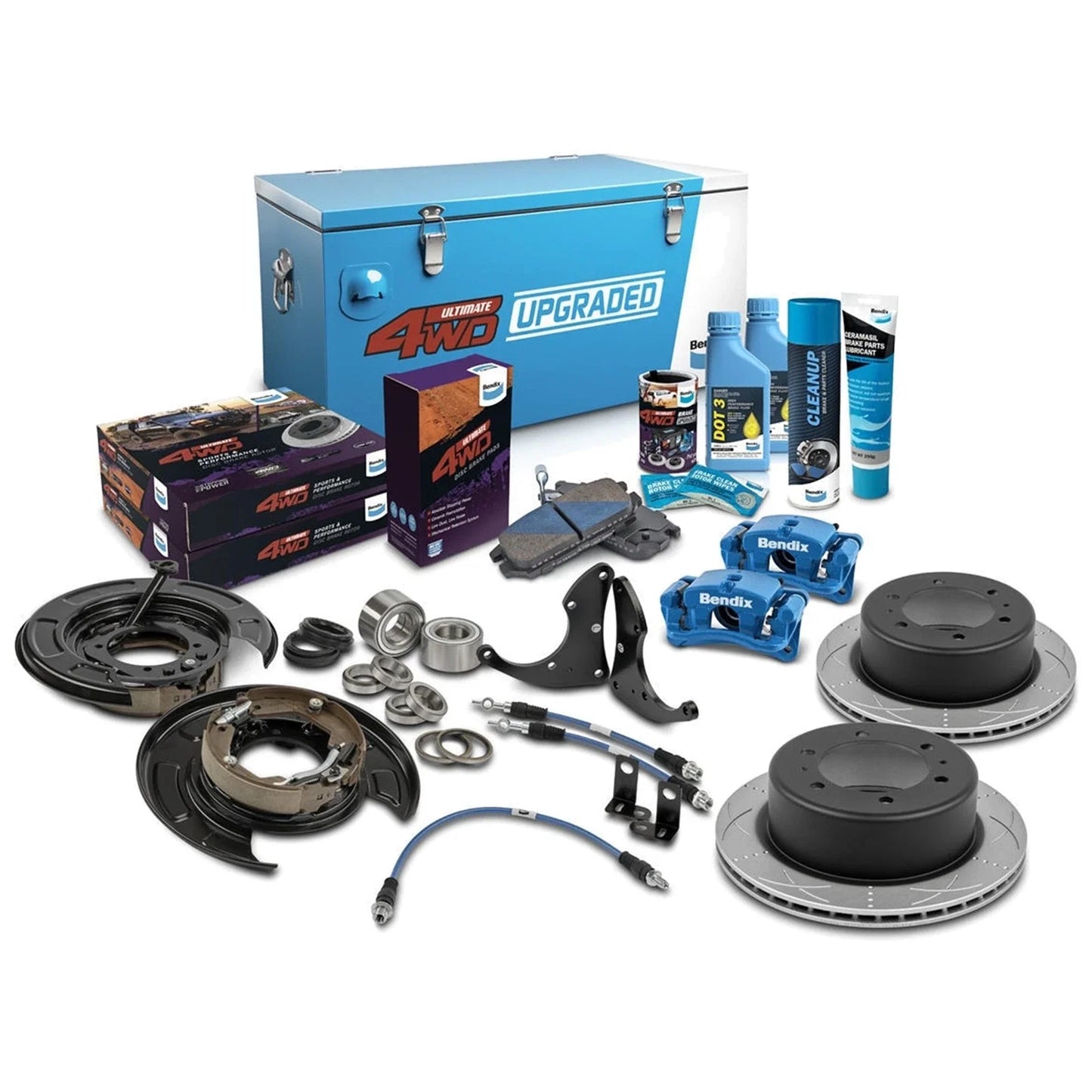 Ultimate 4WD Rear Big Brake Upgrade for Hilux GGN25