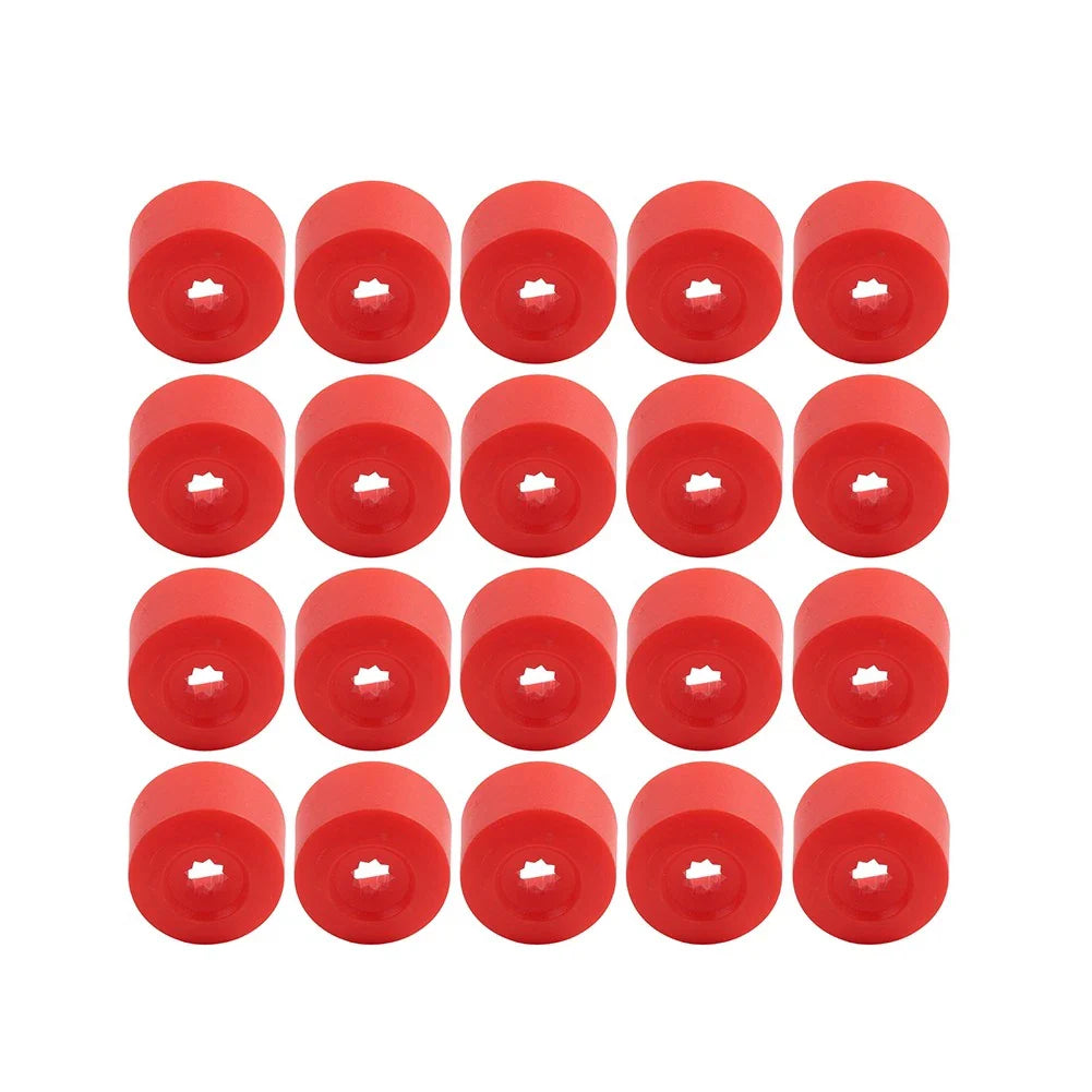 17mm Wheel Lug Nut Bolt Cover Caps for Volkswagen Golf, Passat, Beetle