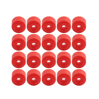 17mm Wheel Lug Nut Bolt Cover Caps for Volkswagen Golf, Passat, Beetle