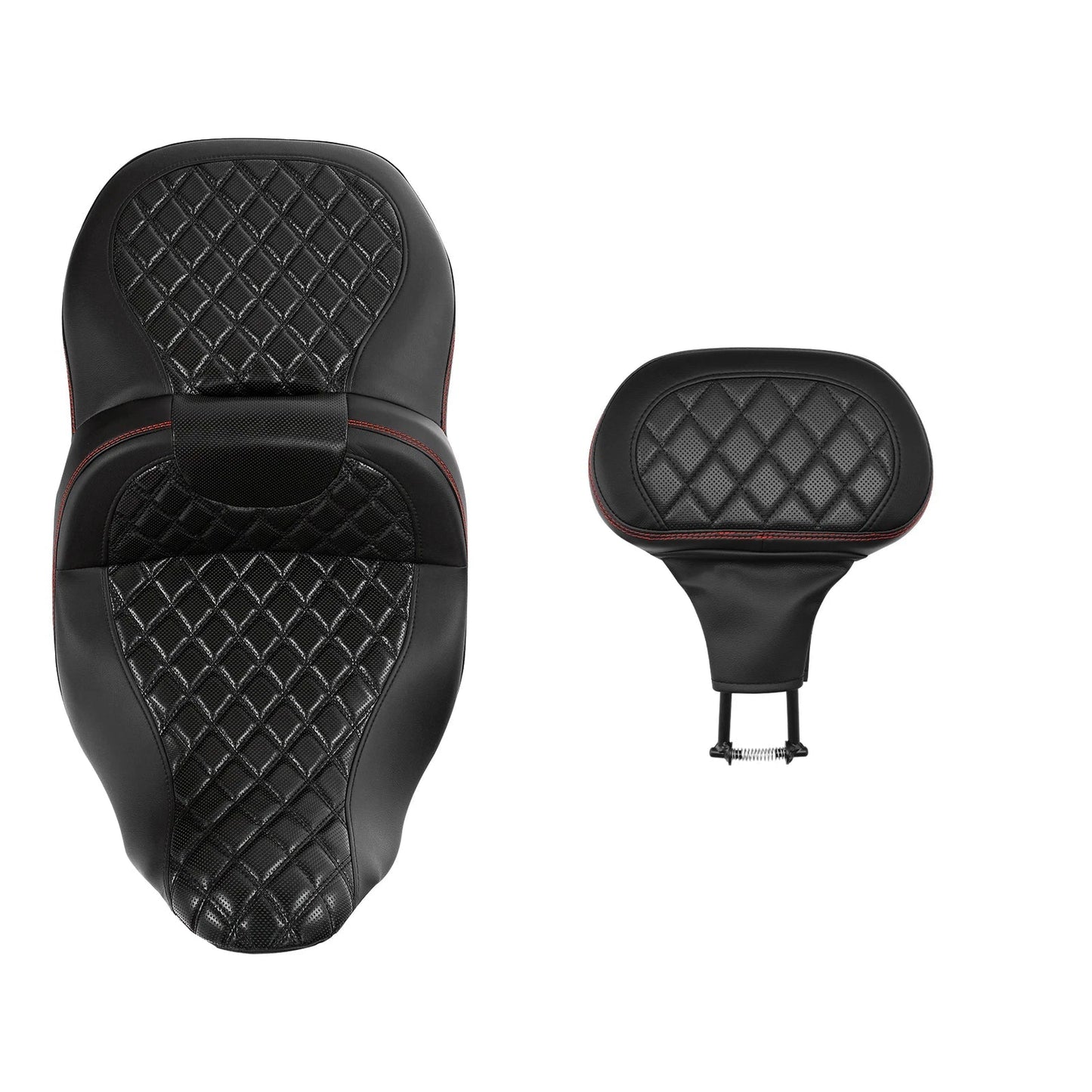 Driver Passenger Seat Backrest for Harley Electra Tri Glide (2009-2023)
