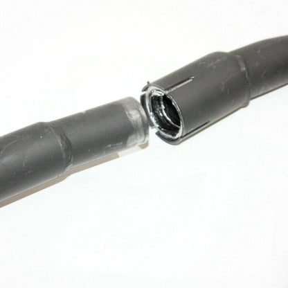 Black Alloy Twin Exhaust Pipe Muffler for 250cc Hummer Style ATV