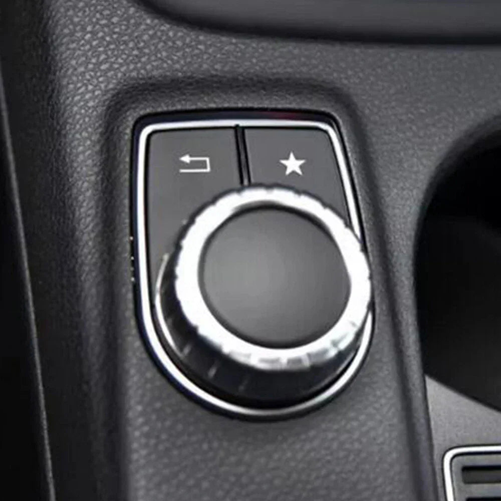 Multimedia Switch Cover Trims for Benz A Class W176, B Class W246, CLA C117