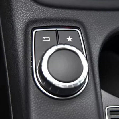 Multimedia Switch Cover Trims for Benz A Class W176, B Class W246, CLA C117