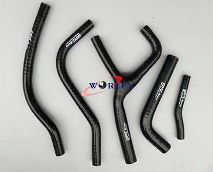 Blue Silicone Heater Radiator Hose for HONDA CR125 CR125R (1983)