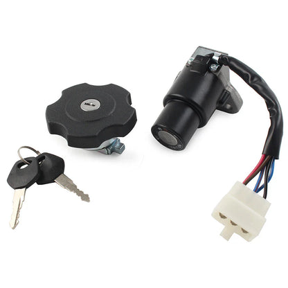 Yamaha RZ125 RZ250 RZ350 Motorcycle Fuel Cap Ignition Switch Lock Key Set