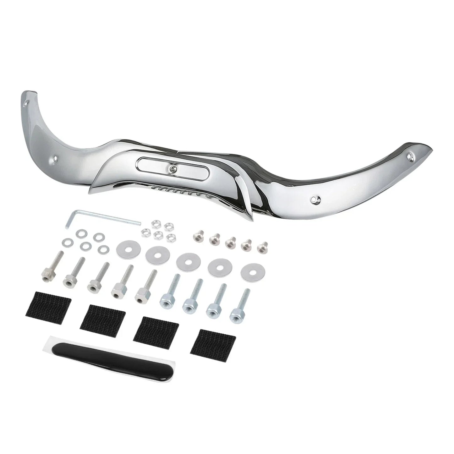 Chrome Windshield Trim for Harley Touring Road Glide (2004-2013)