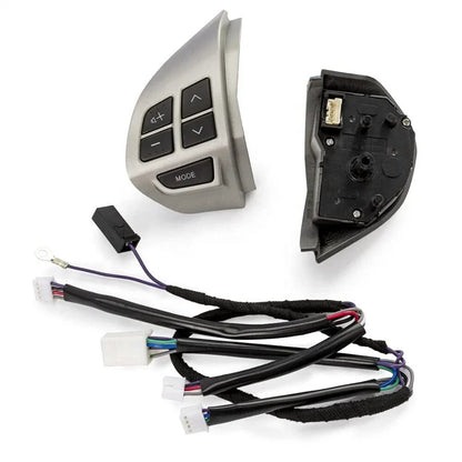 Steering Wheel Switch Buttons Silver for Mitsubishi Outlander (2003-2023)
