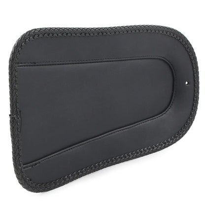 BLK PU Leather Rear Fender Bib Solo Seat for Honda VTX1800R VTX1300S (2002-2009)