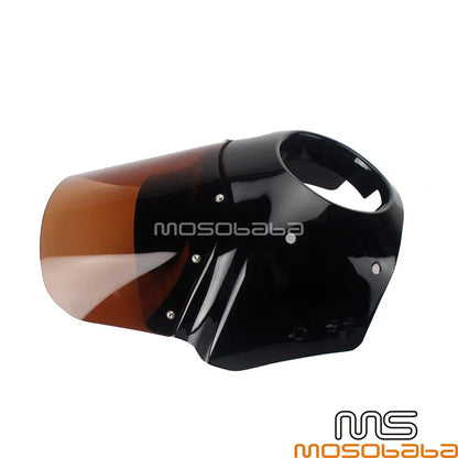 Smoke Windshield Headlight Fairing for Harley XL883 XLH1200 XL883N (2004-2023)