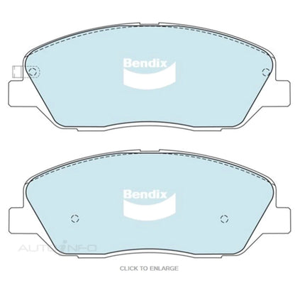 4WD Front Disc Brake Pad Set for Kia Sorento XM (2009 - 2014)