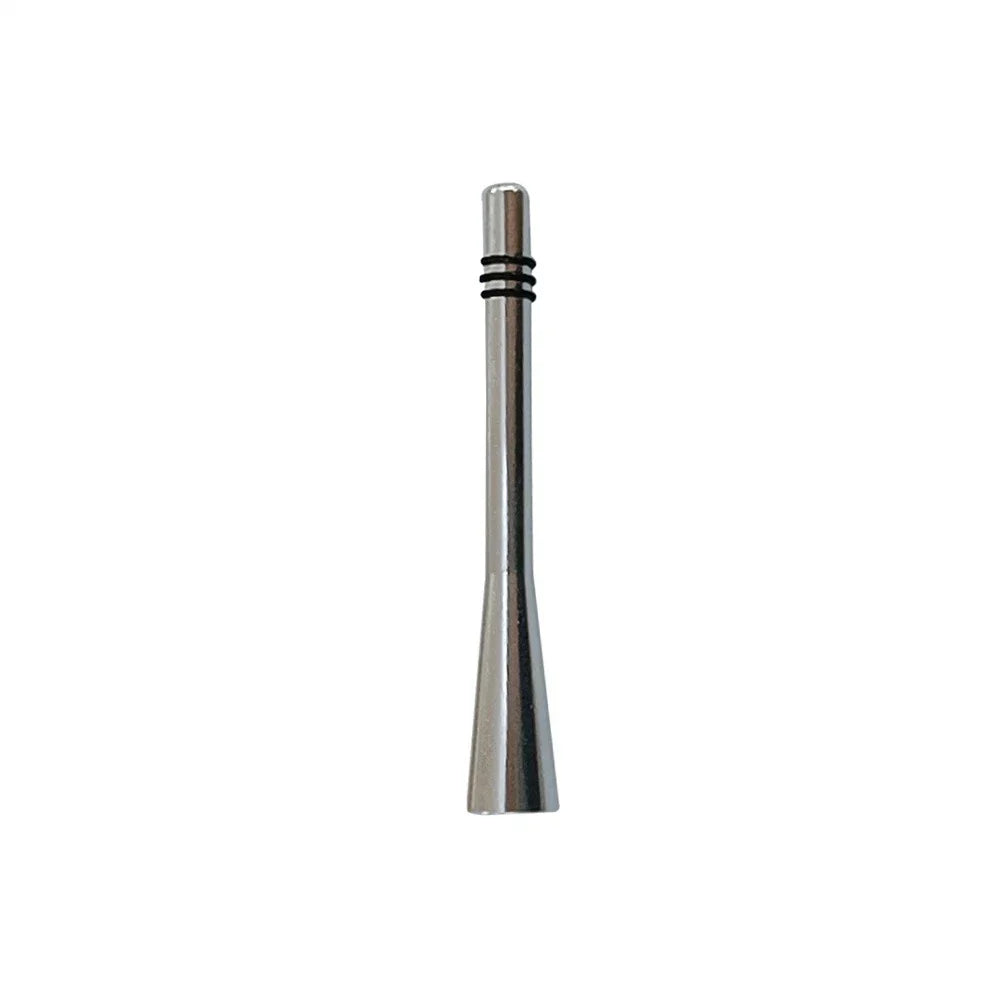 8cm Short Stubby Antenna Aerial AM/FM Radio Mast for Universal Car Silver
