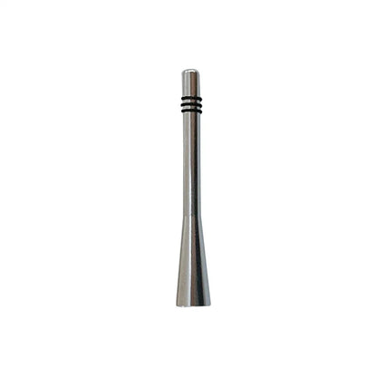 8cm Short Stubby Antenna Aerial AM/FM Radio Mast for Universal Car Silver