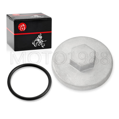 Oil Drain Plug CAP & O-ring for Yamaha Trailway 200 TW200 (1987–2000)