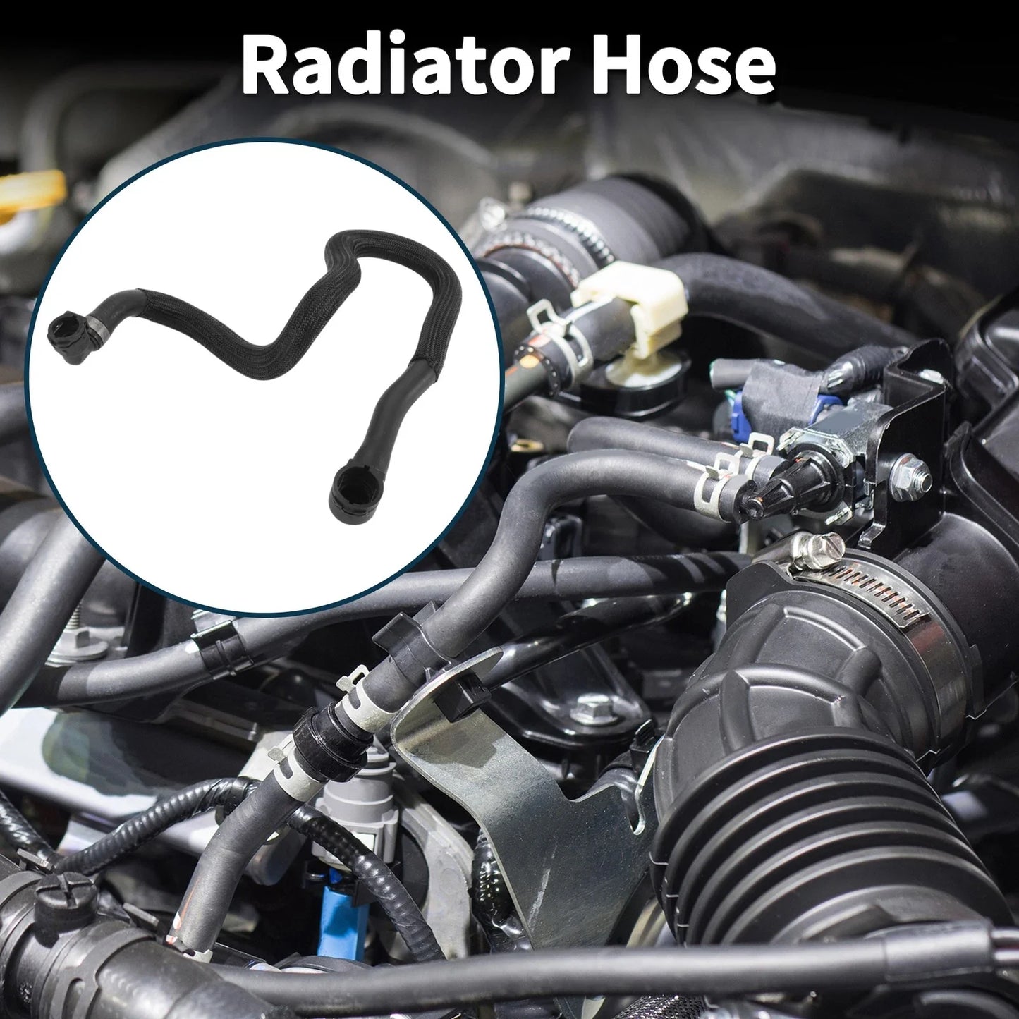 Radiator Hose for BMW 535i 2011 - 2014 (L6 3.0L)