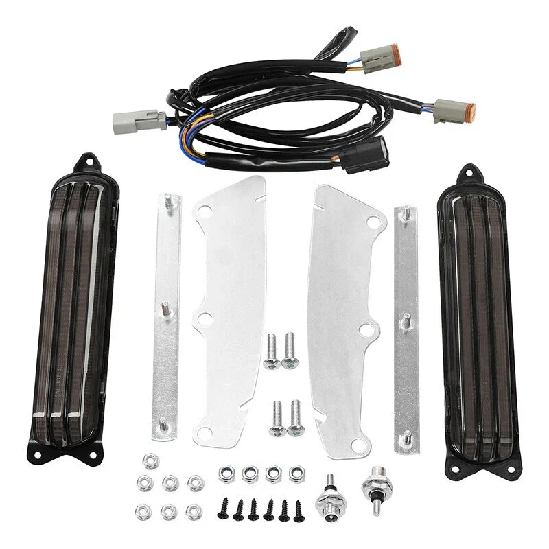Smoked LED Brake Turn Light for Harley Touring (2014-2024)