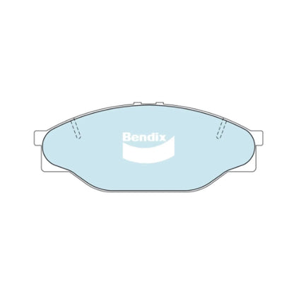 4WD Front Disc Brake Pad Set for Toyota Hiace (1989–2005)