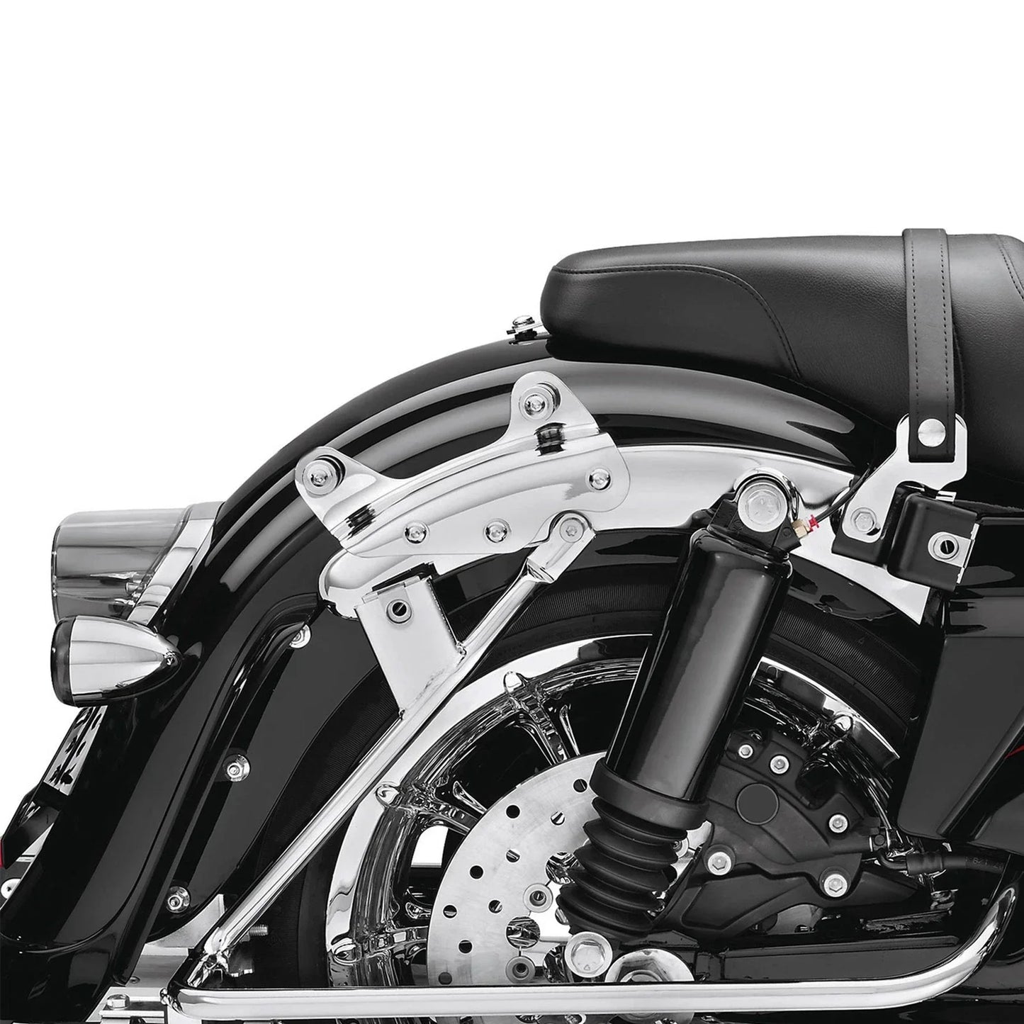 Chrome 4 Point Docking Kit for Harley Touring Electra Glide (2009 - 2013)
