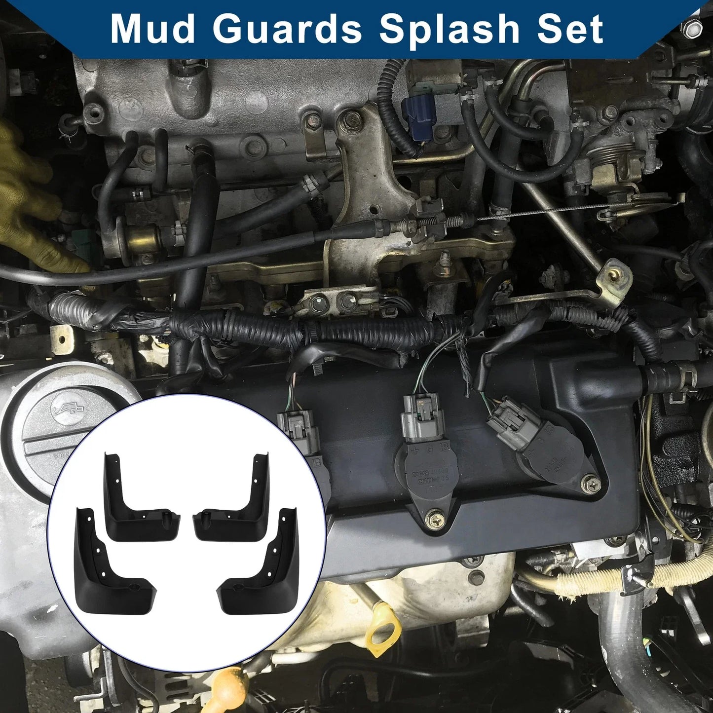 Mud Flaps Splash Guards for BMW X1 M Sports (2023 - 2024)
