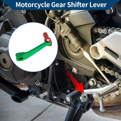 Folding Motorcycle Gear Shifter Lever for Honda CRF150F (2003-2017) Green Red