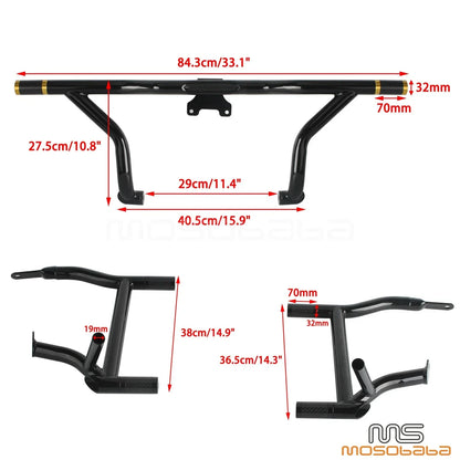 Highway Engine Guard Crash Bar for Harley Road Glide FLTRXST FLTRKSE (2022-2023)