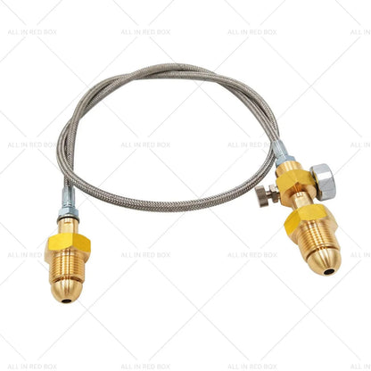 Refill Station Transfer Adaptor Hose for BS 341 No. 3 Argon Cylinder