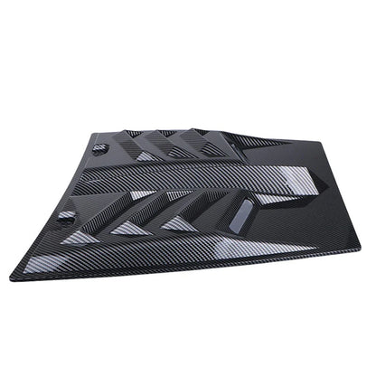 Carbon Fiber Hood Vent Scoop Cover for Universal Vehicles