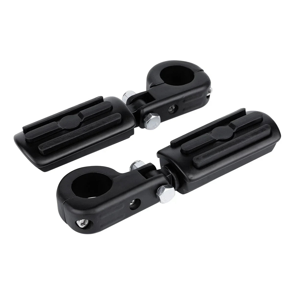 1-1/4" Highway Bar Foot Pegs Clamps for Harley Touring Electra Road Glide (2009-2023)