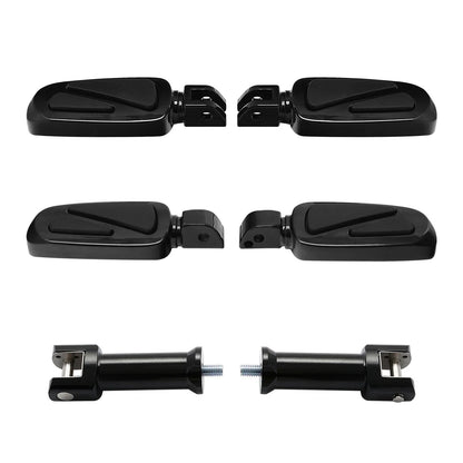 Driver & Passenger Footpegs Bracket for Harley Softail Fat Boy (2018-2025)