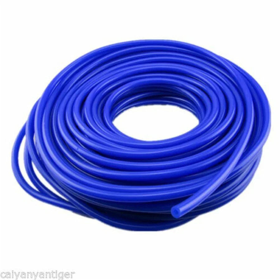 4mm Blue Silicone Rubber Vacuum Tube for Car SUV (5 Meter)