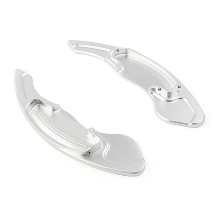 Silver Steering Wheel Shift Paddle Extensions for Honda Accord, Acura (2003-2023)