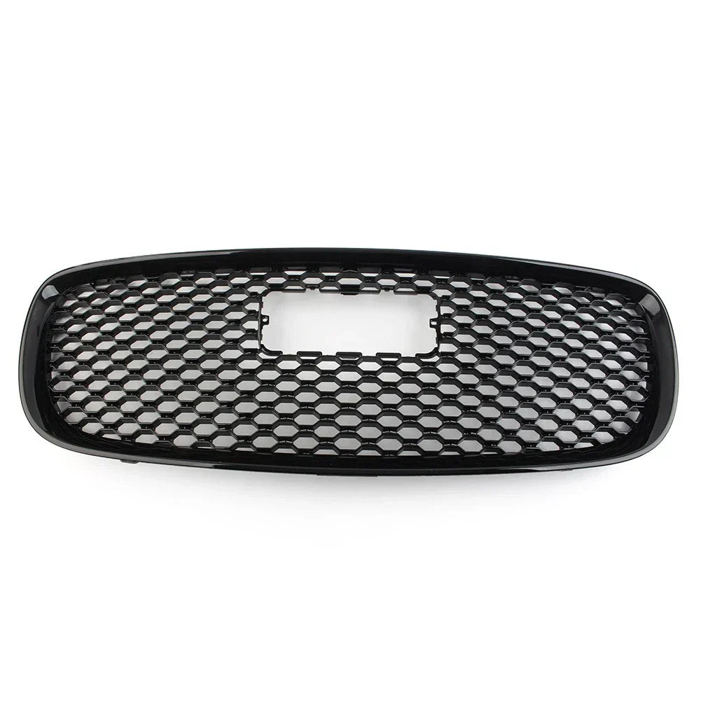 Front Bumper Air Intake Grille for Jaguar XF 2016-2019 Square Hole Black