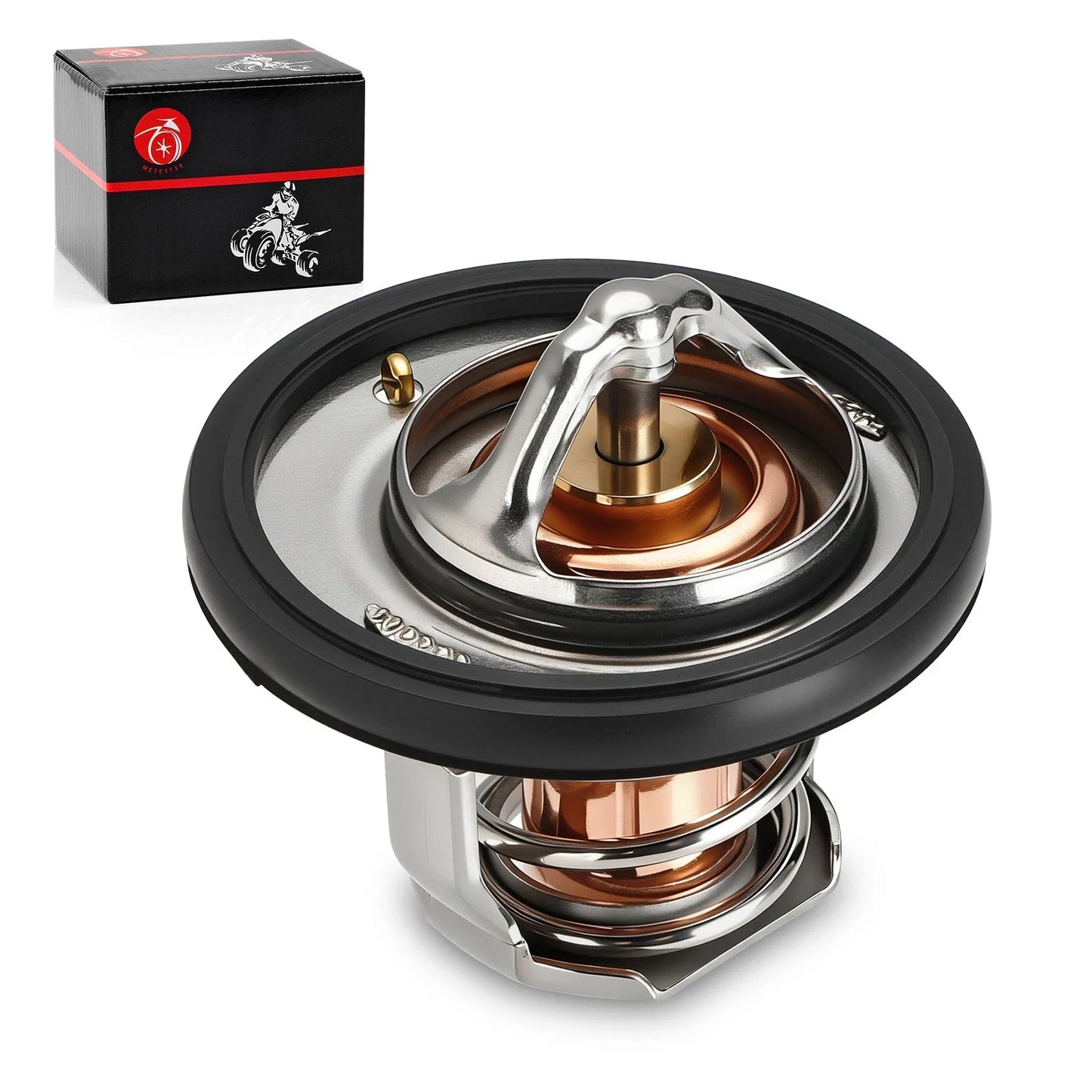 Thermostat w/ O-Ring for Kawasaki Mule 1000 PRO-DXT PRO-DX (2000–2008)