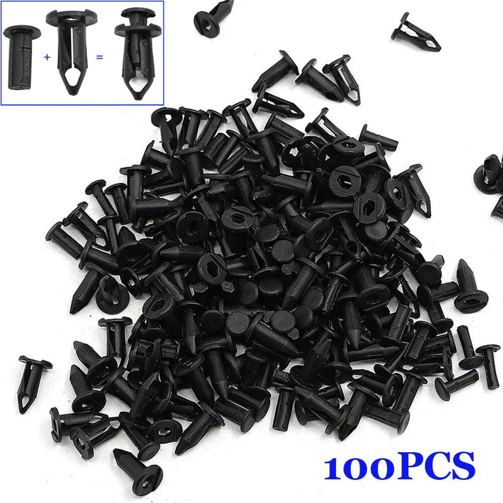 100 Auto Fender Rivets Clips Parts for Can-Am Maverick