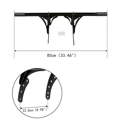 Black Crash Bar Engine Guard for Harley Softail FXLR FXBB (2018-2025)