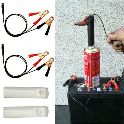 Fuel Injector Flush Cleaner Adapter / DIY Kit for Car