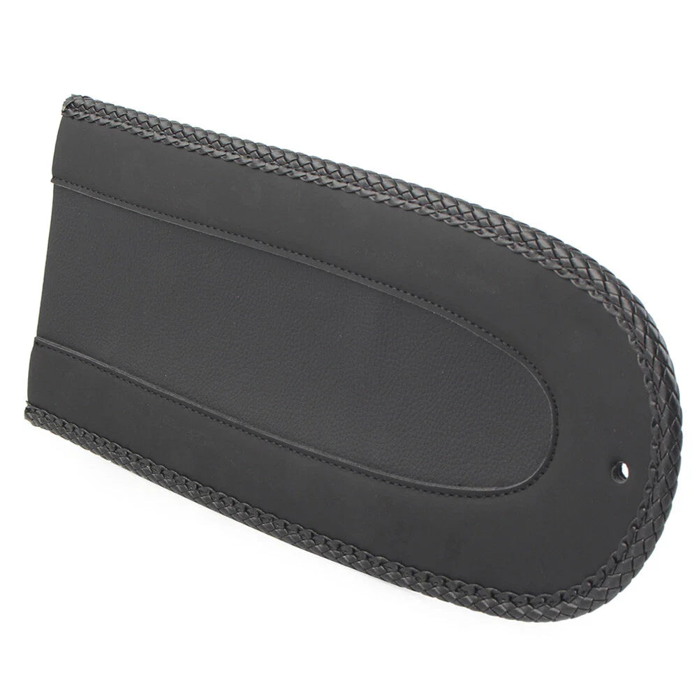 Black Rear Fender Bib Solo Seat for Harley Softail Fat Bob Deluxe (2018-2023)