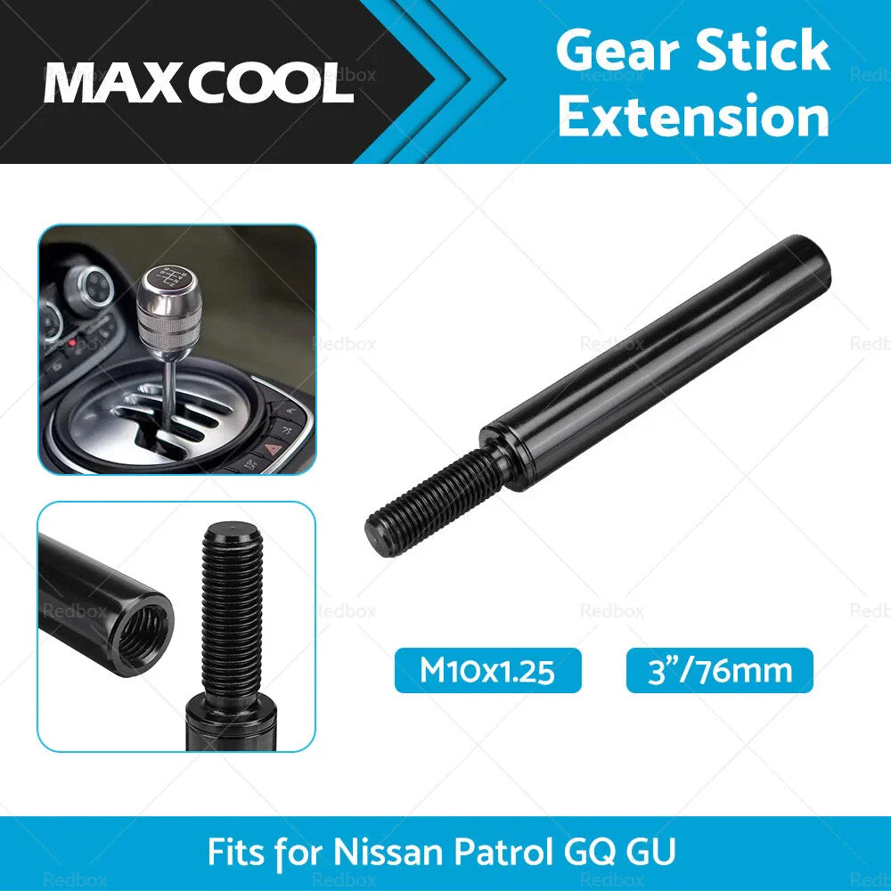 76mm Manual Gear Shifter Knob Extension for Nissan Patrol GQ GU