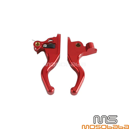 Red Brake Clutch Levers for Harley Street Glide FLHX FLHXSE FLHXS FLHXST