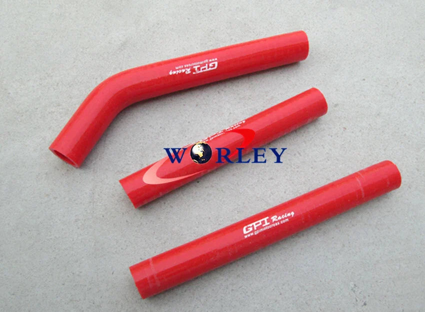Blue Silicone Radiator Water Hose Kit for KTM 125 SX 144 SX 150 (2007-2010)