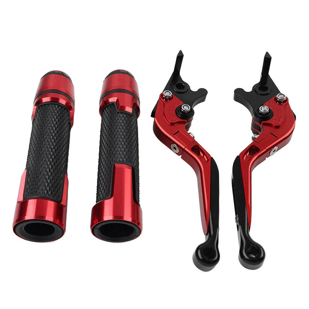 Red Extendable Brake Clutch Levers for Honda CBR125R CBR250R (2004-2016)