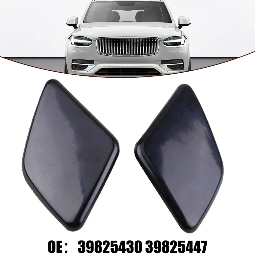 Plug and Play Headlight Spray Nozzle Cap Cover for Volvo XC90 (2016–2022)