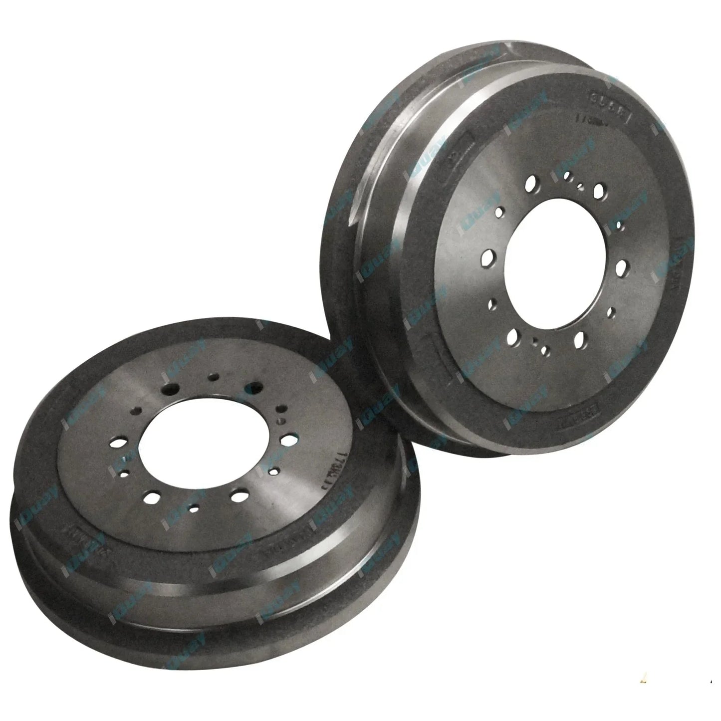 2 x Rear Brake Drums for Toyota Hilux 4x4 KZN165 LN167 LN172 RZN169 RZN174 (2005-2023)