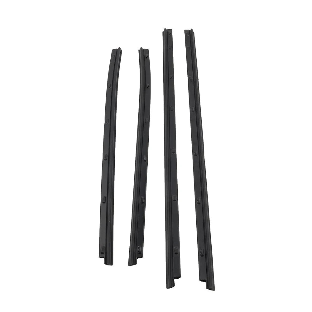 4pcs Inner Front Rear Door Belt Moulding for Toyota Hilux Vigo (2004-2014)